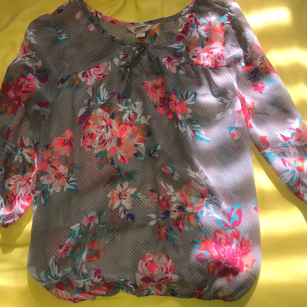 Cute floral blouse